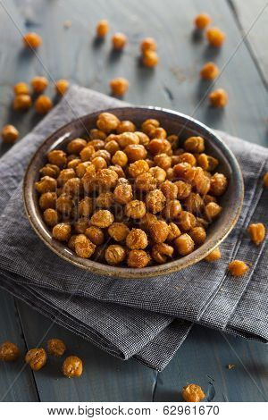 Healthy Roasted Seasoned Chick Peas