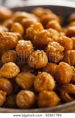 Healthy Roasted Seasoned Chick Peas