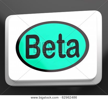 Beta Button Shows Development Or Demo Version