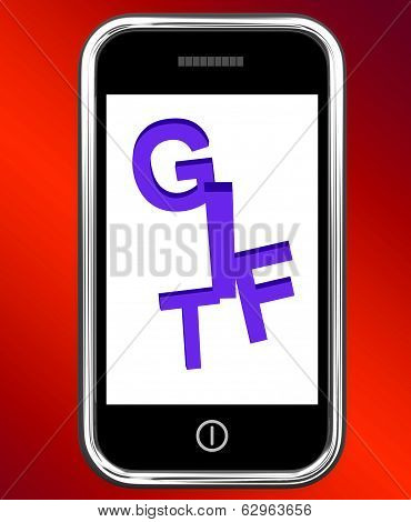 Bonus On Phone Shows Extra Gift Or Gratuity Online