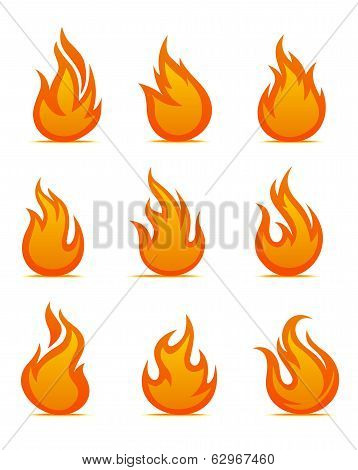 Fire Warning Symbols