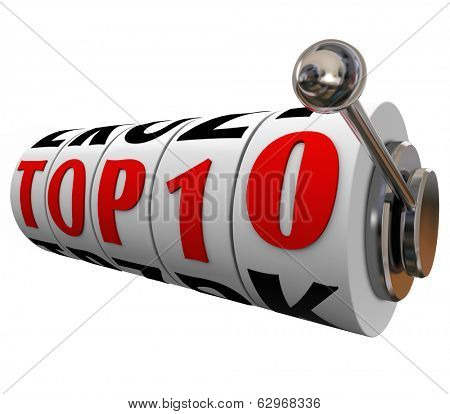 Top 10 Slot Machine Dial Bet Best Ten Results Success