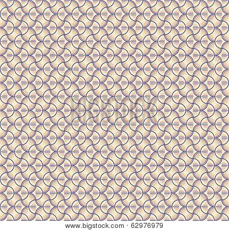 Seamless Cercls Line Pattern