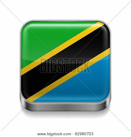 Metal  icon of Tanzania