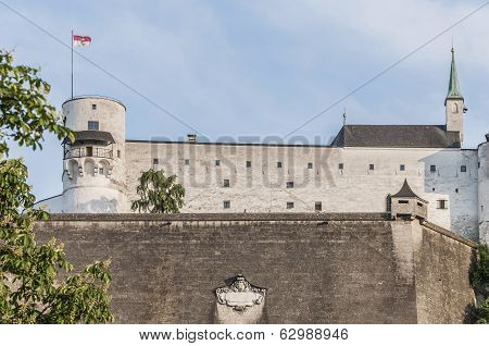 Hohensalzburg Castle (festung Hohensalzburg) At Salzburg, Austri