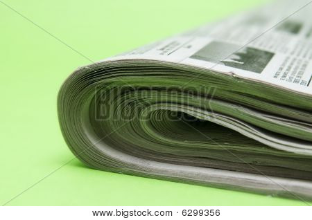 Giornale closeup