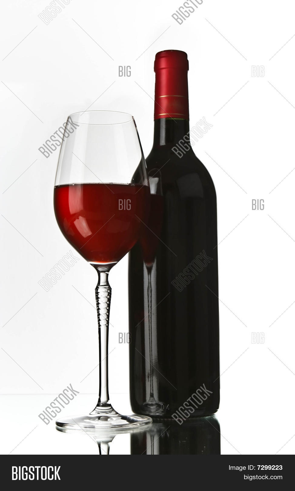Bottle Red Wine Image & Photo (Free Trial) Bigstock
