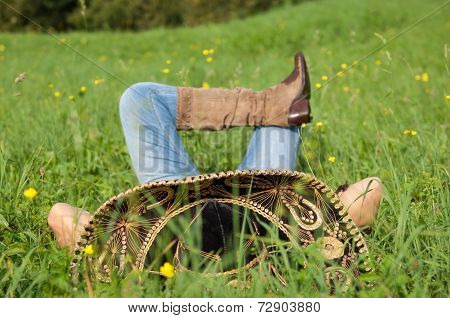 Girl With Sombrero