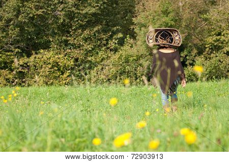 Girl With Sombrero