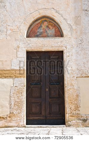 Mother Church of Laterza. Puglia. Southern Italy.