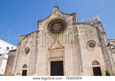 Mother Church of Laterza. Puglia. Southern Italy.