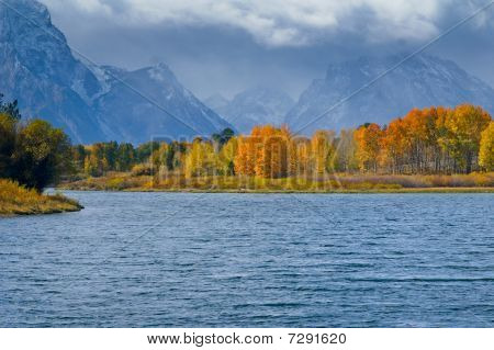 Efteråret herlighed i Grand Tetons