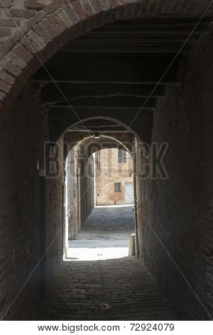 Buonconvento (tuscany, Italy)