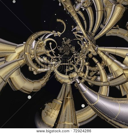 Alien Fractal Structure