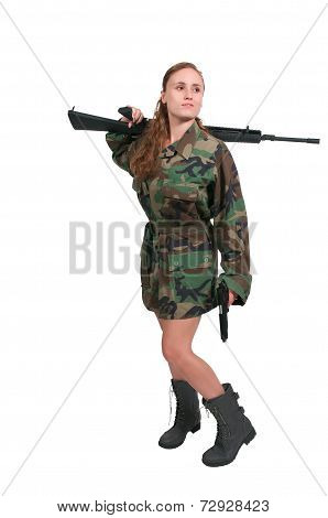 Woman Soldier