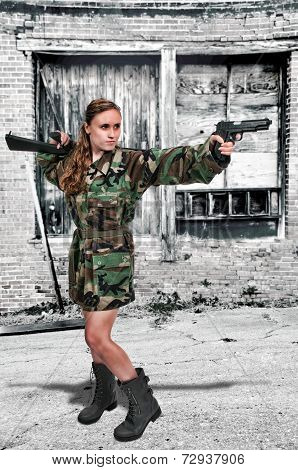 Woman Soldier