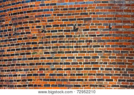 Details Of Holsten Gate In Lubeck Old Town, Germany