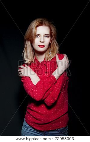 Beautiful Blonde Woman