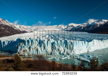 Beautiful Landscapes Of Perito Moreno Glacier, Argentina
