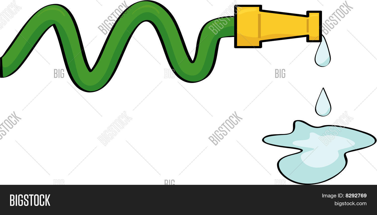 Water Hose Vector & Photo (Free Trial) Bigstock