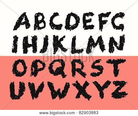Grunge Alphabet