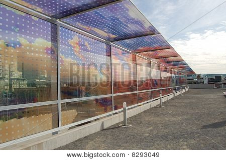 Wielobarwny ściana Reflectiv