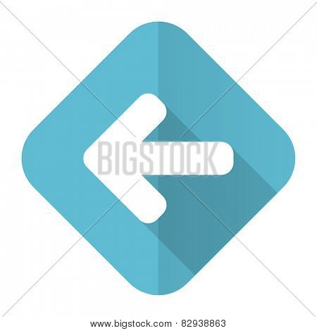left arrow flat icon arrow sign