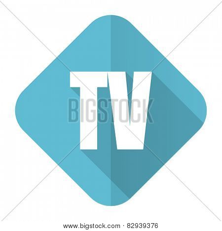 tv flat icon television sign