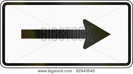 Arrow To The Right