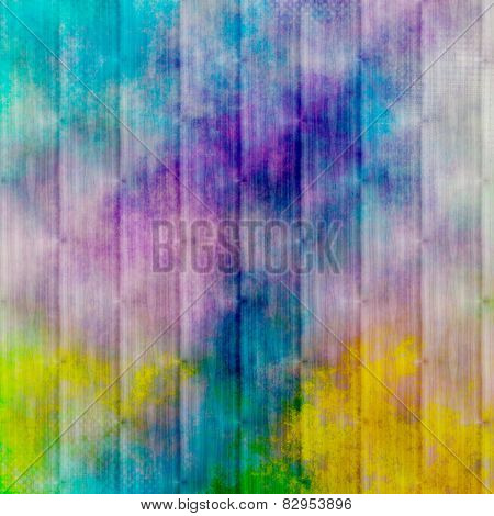 Smudgy Grunge Wood Planks Texture
