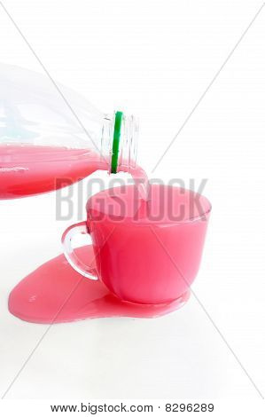 Pink Milk Drink