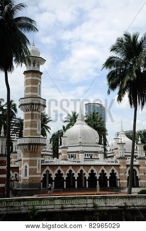 Kuala Lumpur Jamek Mosque in Malaysia