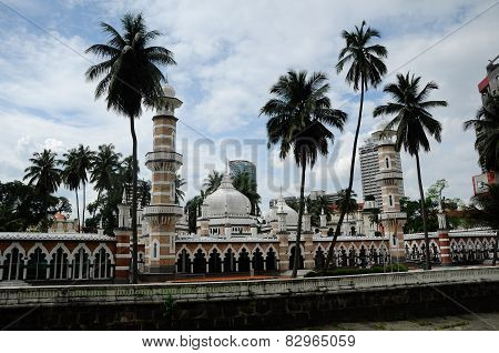 Kuala Lumpur Jamek Mosque in Malaysia