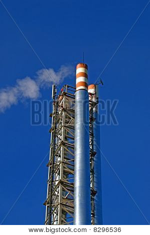 Working Schlauch Gas Kesselhaus