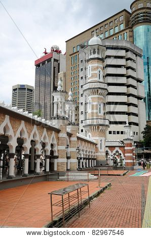 Kuala Lumpur Jamek Mosque in Malaysia
