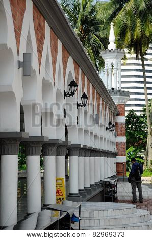 Kuala Lumpur Jamek Mosque in Malaysia