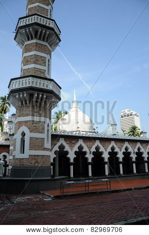 Kuala Lumpur Jamek Mosque in Malaysia