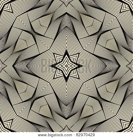 Vector seamless pattern. Repeating geometric texture