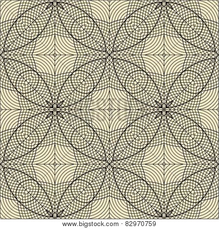Vector seamless pattern. Repeating geometric texture