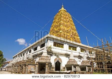 Bodhgaya Golden And Blue