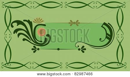 Frame Art Nouveau.