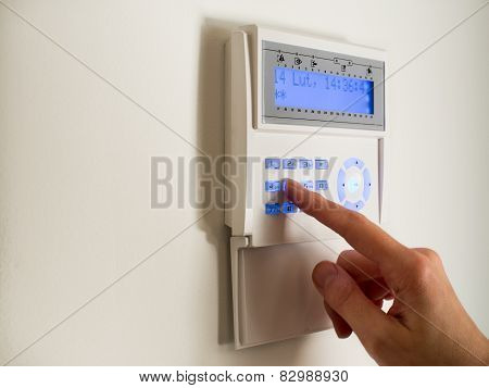 Getting Ready To Set Home Alarm