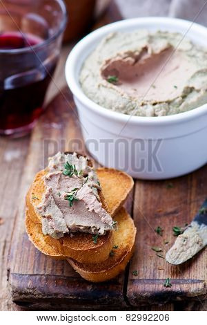 Paste From A Chicken Liver.