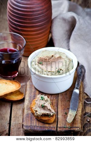 Paste From A Chicken Liver.