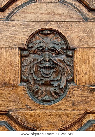 Détail de la porte