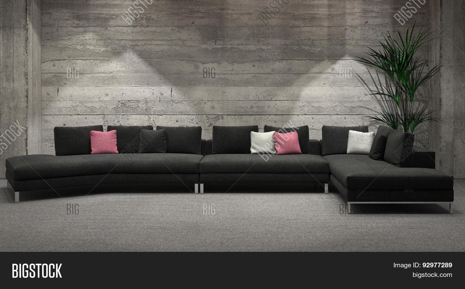 Modern Windowless Living Room Image & Photo | Bigstock Modern Windowless Living Room Image & Photo | Bigstock