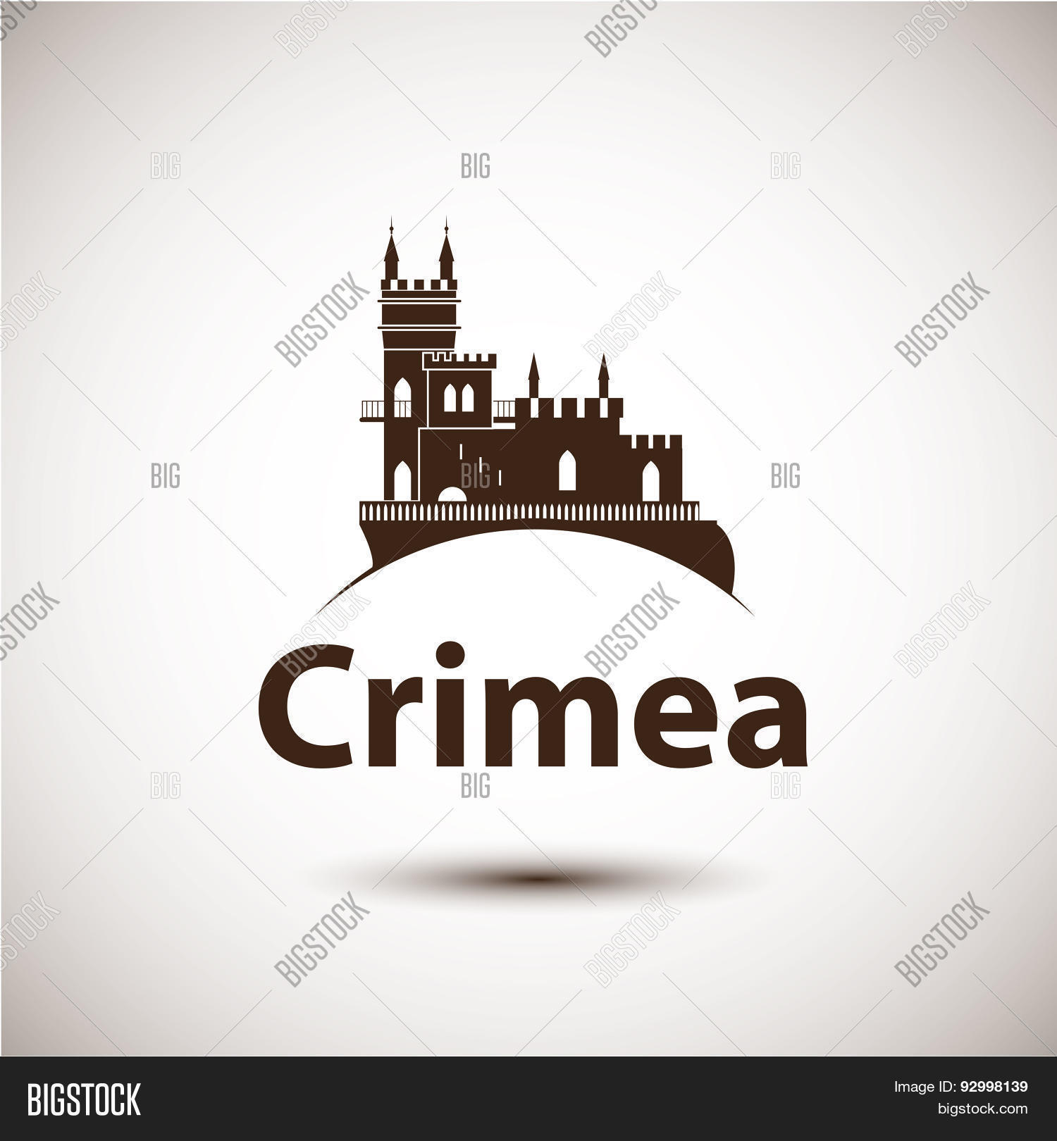 Надпись крым