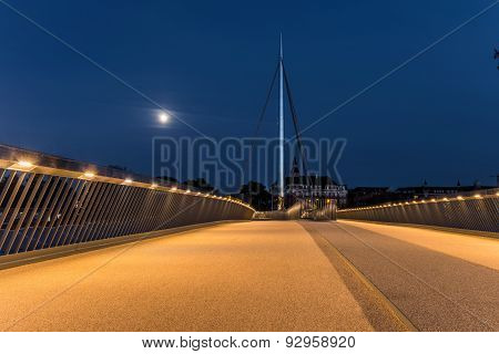 The City Bridge In Odense, Denmark