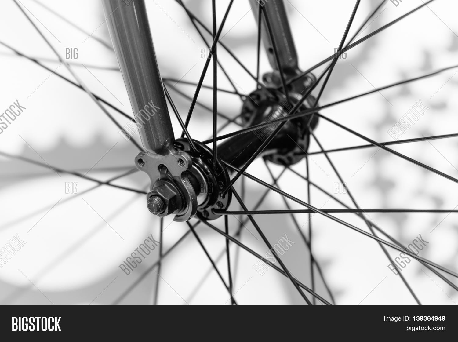Bicycle Spokes Detail Image & Photo (Free Trial) Bigstock