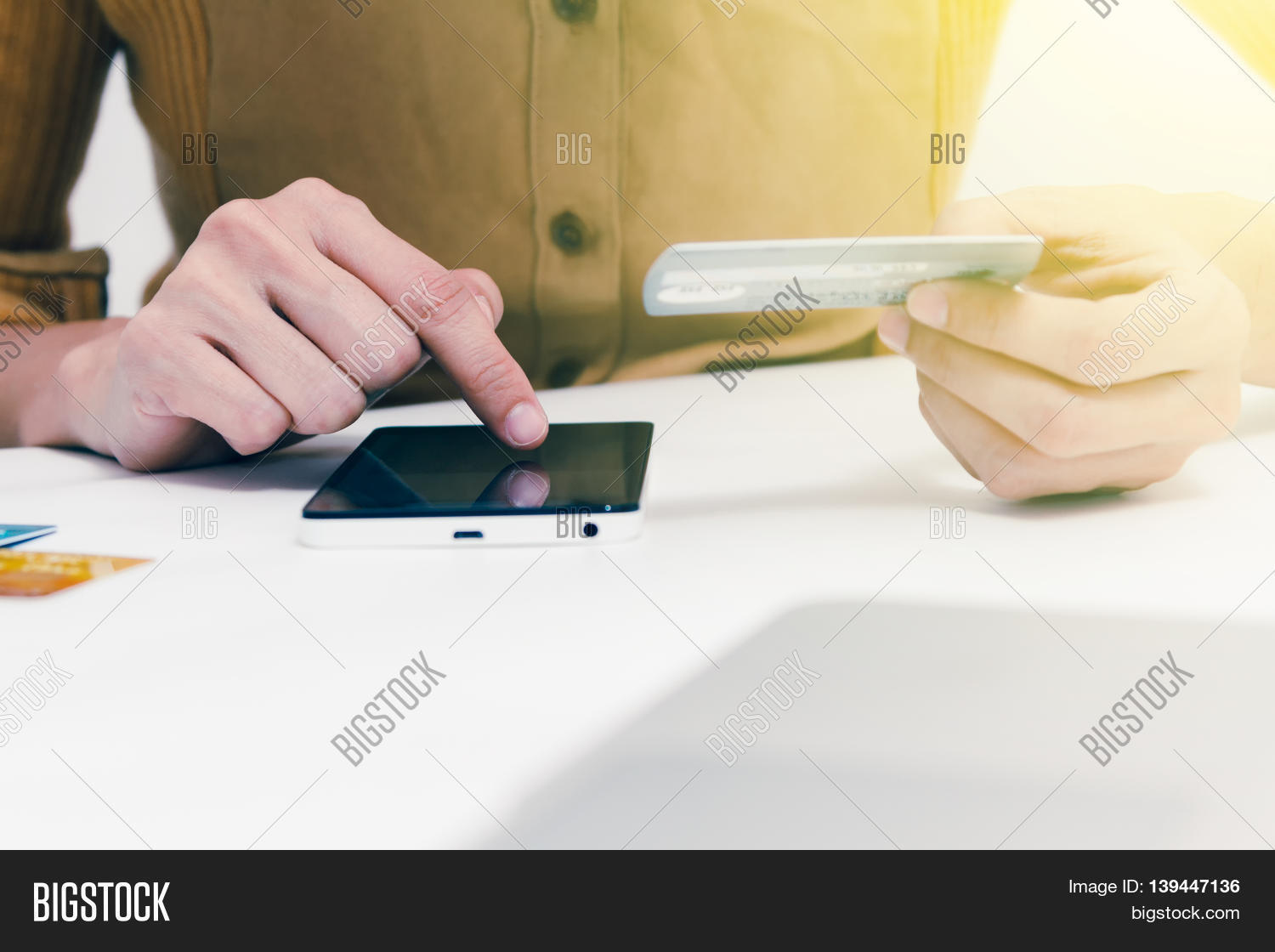 Online Shopping Card Image & Photo (Free Trial) Bigstock